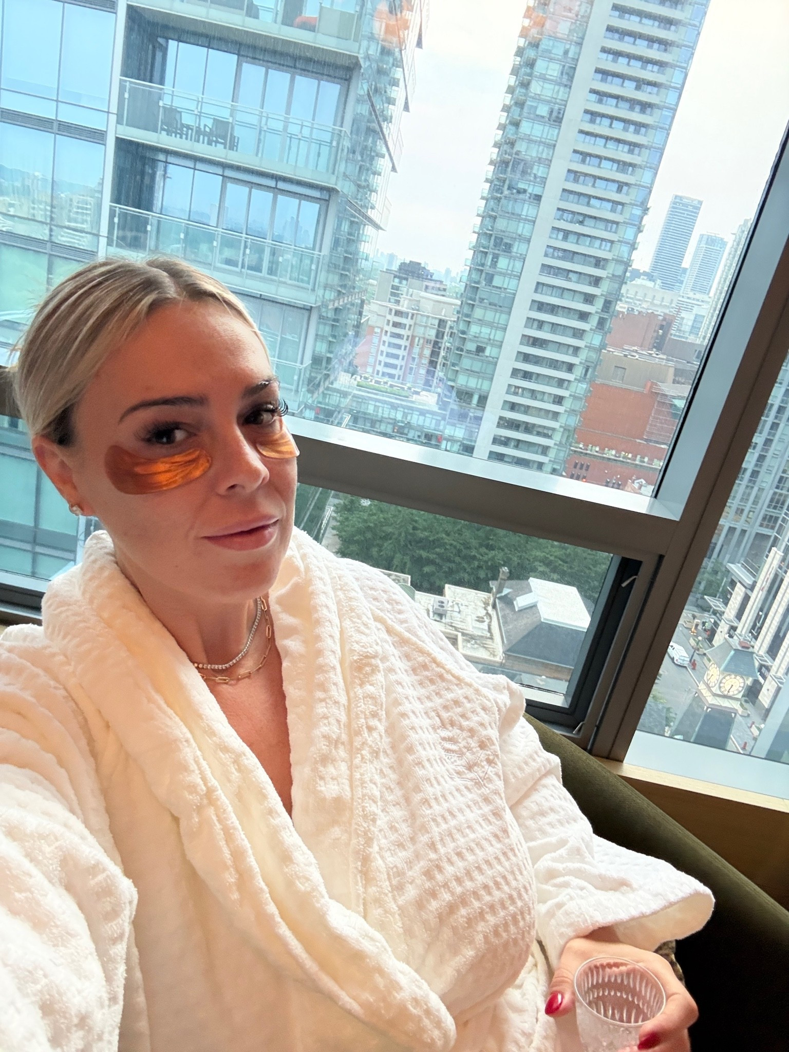 @smoothies morning buzz eye patches. There are like a cup of coffee for your eyes! I had a long travel day yesterday and woke up with super puffy eyes, wore these for 30 mins and they depuffed me super quick!!!

#LTKU