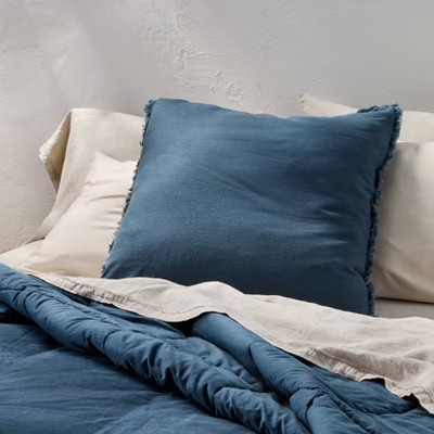 Euro Heavyweight Linen Blend Throw Pillow - Casaluna™ | Target