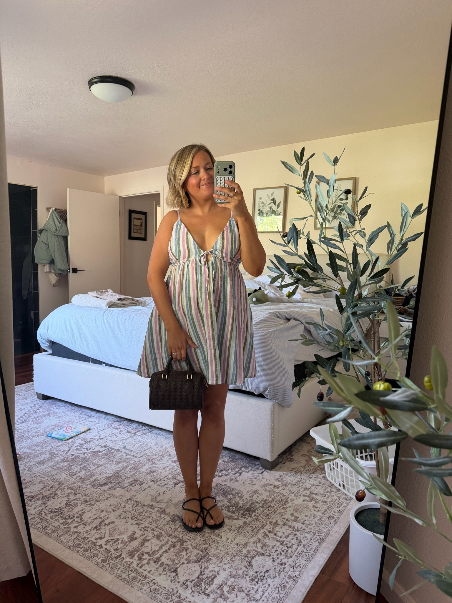 baby shower outfit! This dress has a built in bra and shorts👏🏻 wearing medium but could have done a small 

#LTKMothersDay #LTKgrwm #LTKootd