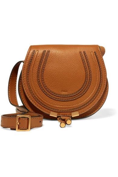 The Marcie mini textured-leather shoulder bag | NET-A-PORTER (US)