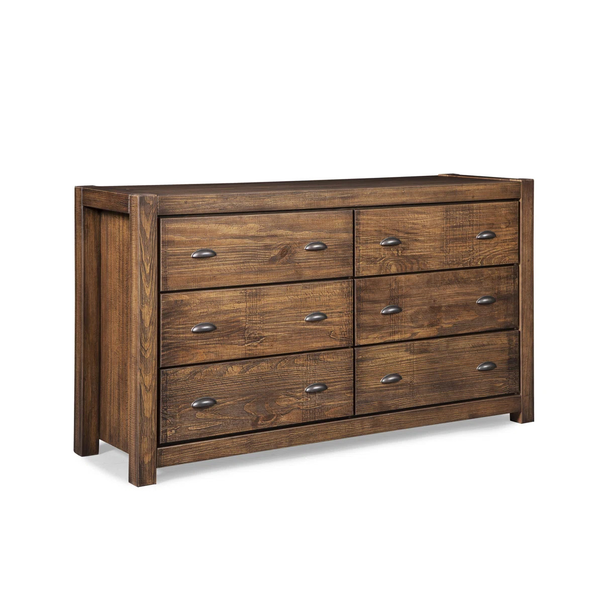Montauk Solid Wood 59.5'' W 6 - Drawer Dresser | Wayfair North America
