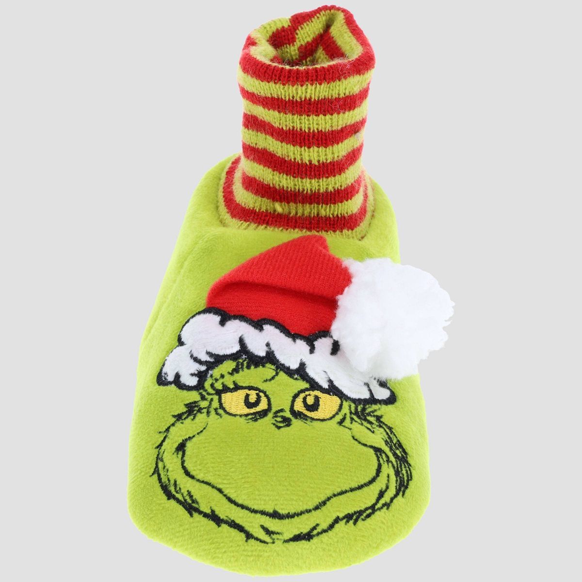 The Grinch Toddler Holiday Bootie Slippers - Green | Target