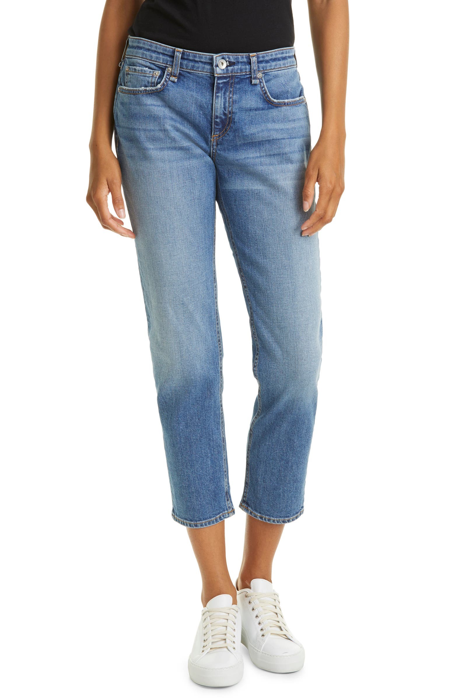 Dre Slim Ankle Boyfriend Jeans | Nordstrom
