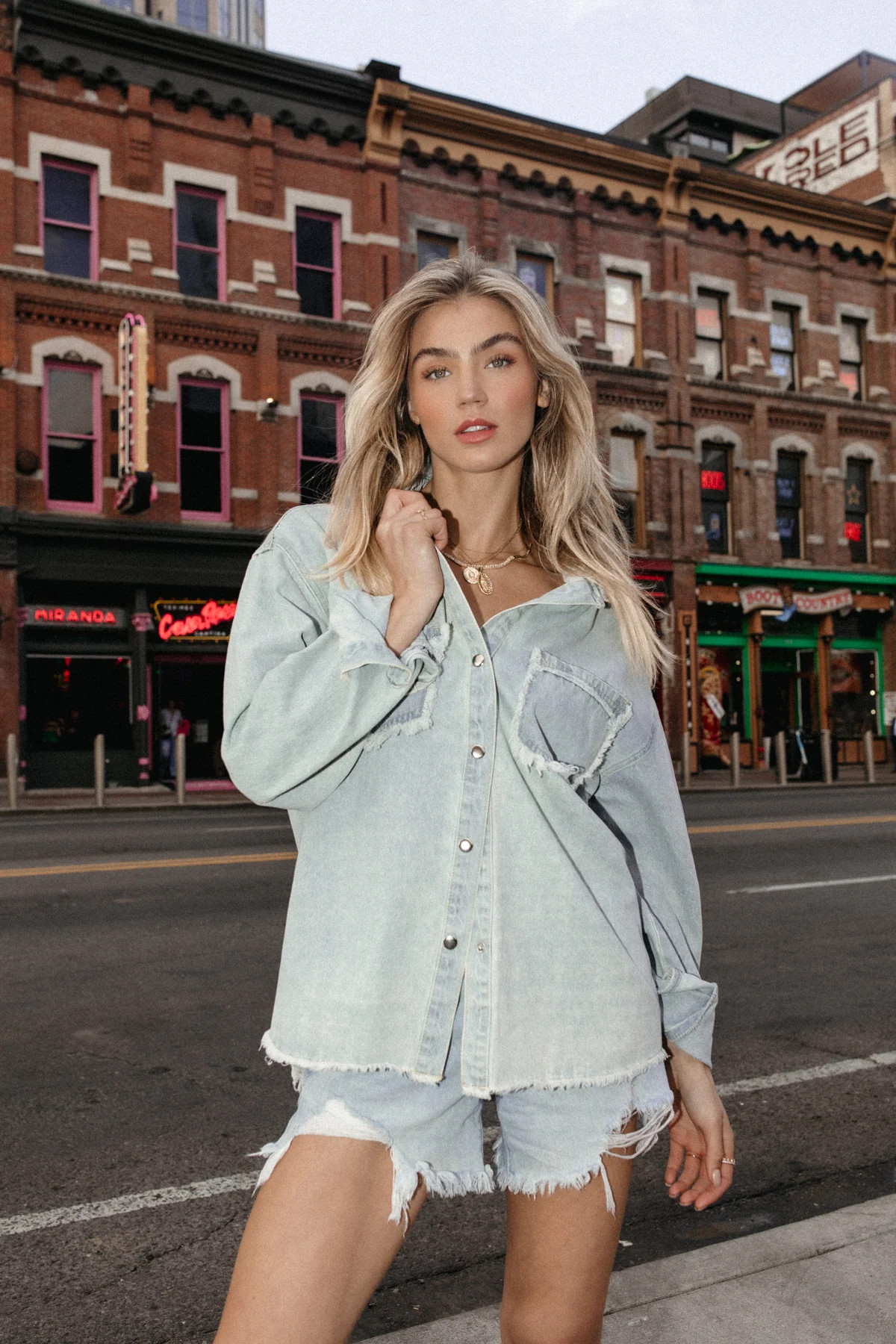 RESTOCK - Peace Denim Shacket | The Post