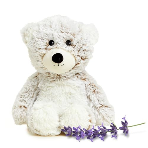 Marshmallow Bear Warmies - Cozy Plush Heatable Lavender Scented Stuffed Animal | Amazon (US)