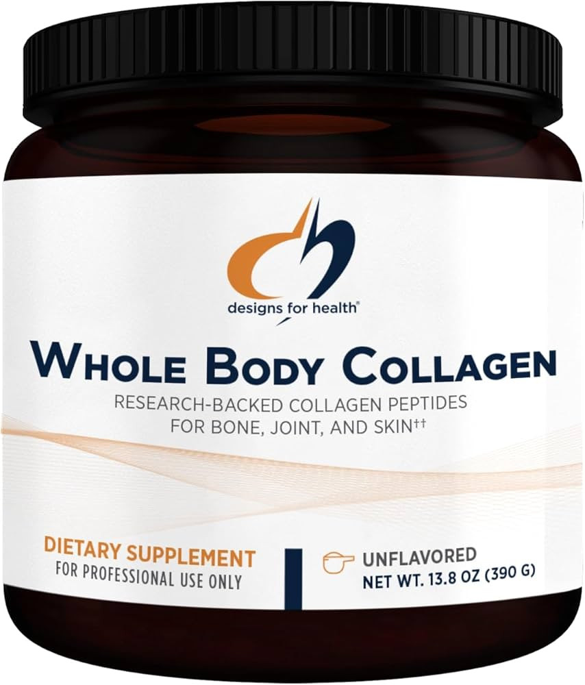 Designs for Health Whole Body Collagen - Collagen Powder for Skin, Joint + Bone Health - Research... | Amazon (US)