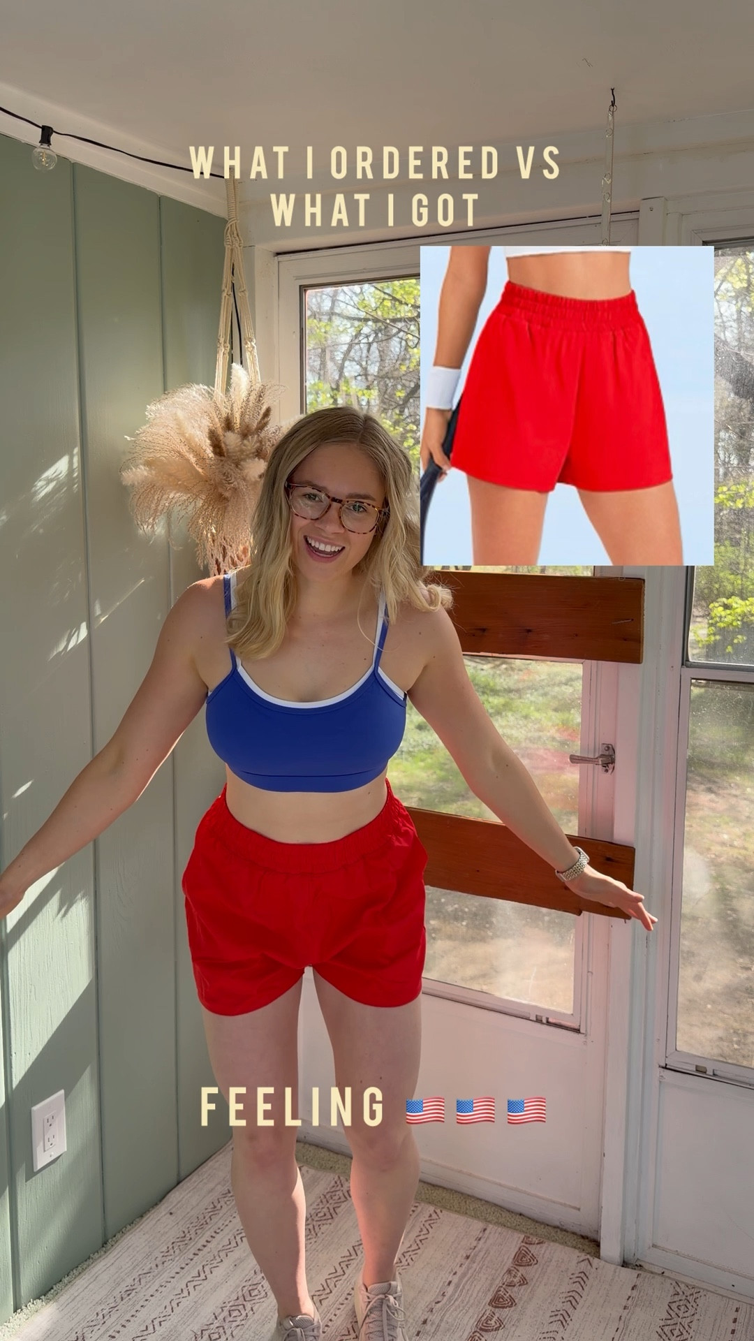Feeling ready for the 4th of July in this athletic outfit! 

Featuring these Amazon running shorts. Wearing a size medium…could almost go for a small though! 

Comment “shorts” to shop! ❤️

Women’s 2 in 1 Running Shorts Quick Dry 3” Athletic Shorts High Waisted Workout Shorts with 4 Pockets

#runningshorts #workoutshorts #athleticwear #athleticwearforwomen #athleisurestyle 

#LTKfitnessgoals #LTKActive