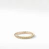 DY Unity Cable Band Ring in 18K Yellow Gold | David Yurman