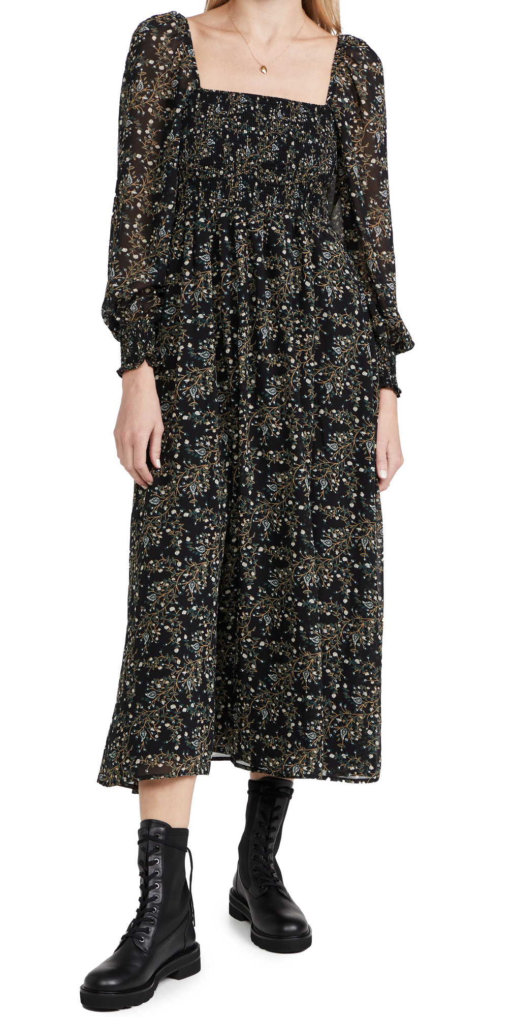 Classic Smocked Maxi Dress | Shopbop