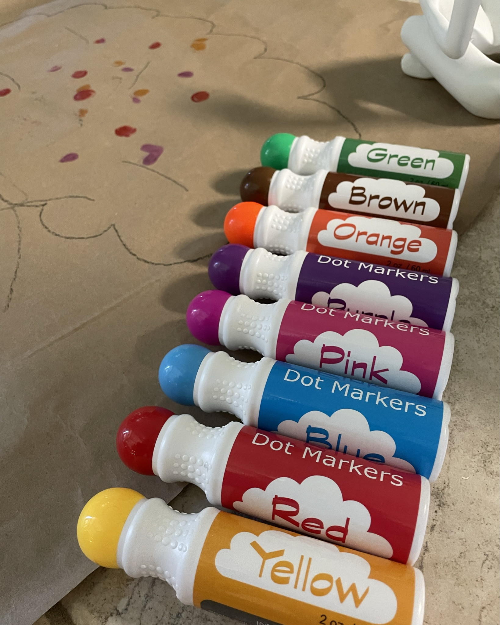 Dot markers and Kraft paper are the perfect combo for endless homeschooling activities ✨

#LTKKids #LTKFindsUnder50 #LTKFamily