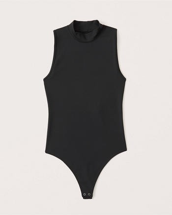 Seamless Mockneck Bodysuit | Abercrombie & Fitch (US)