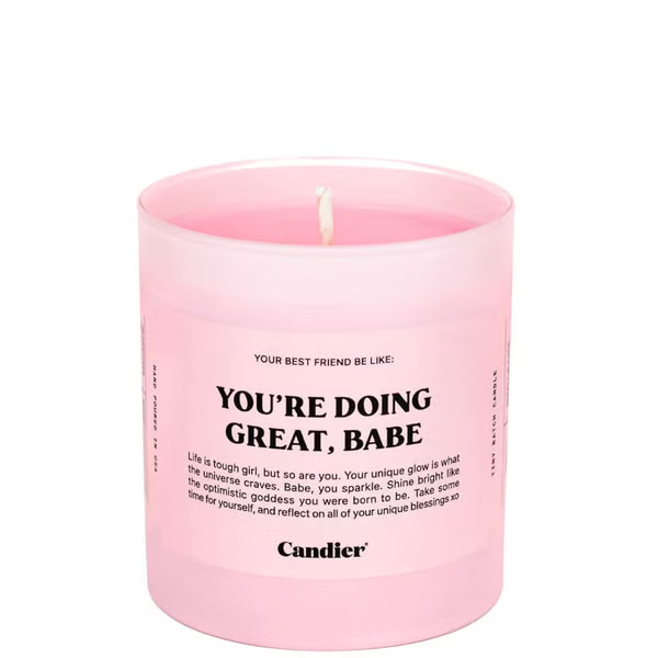 Candier You're Doing Great, Babe Candle 255g | Skinstore