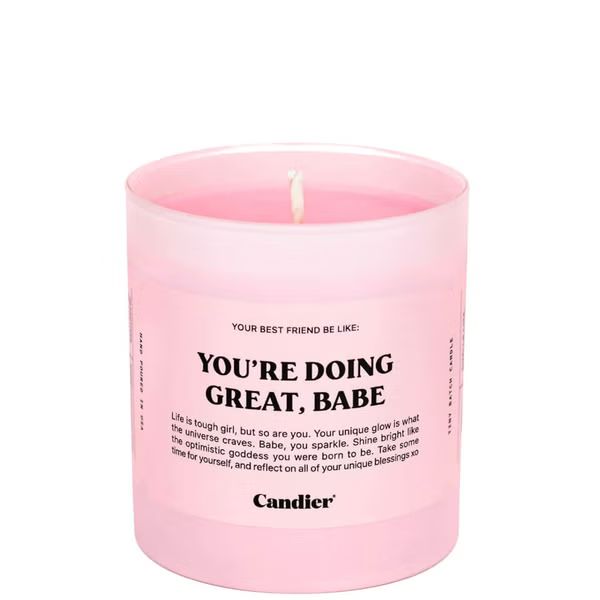 Candier You're Doing Great, Babe Candle 255g | Skinstore