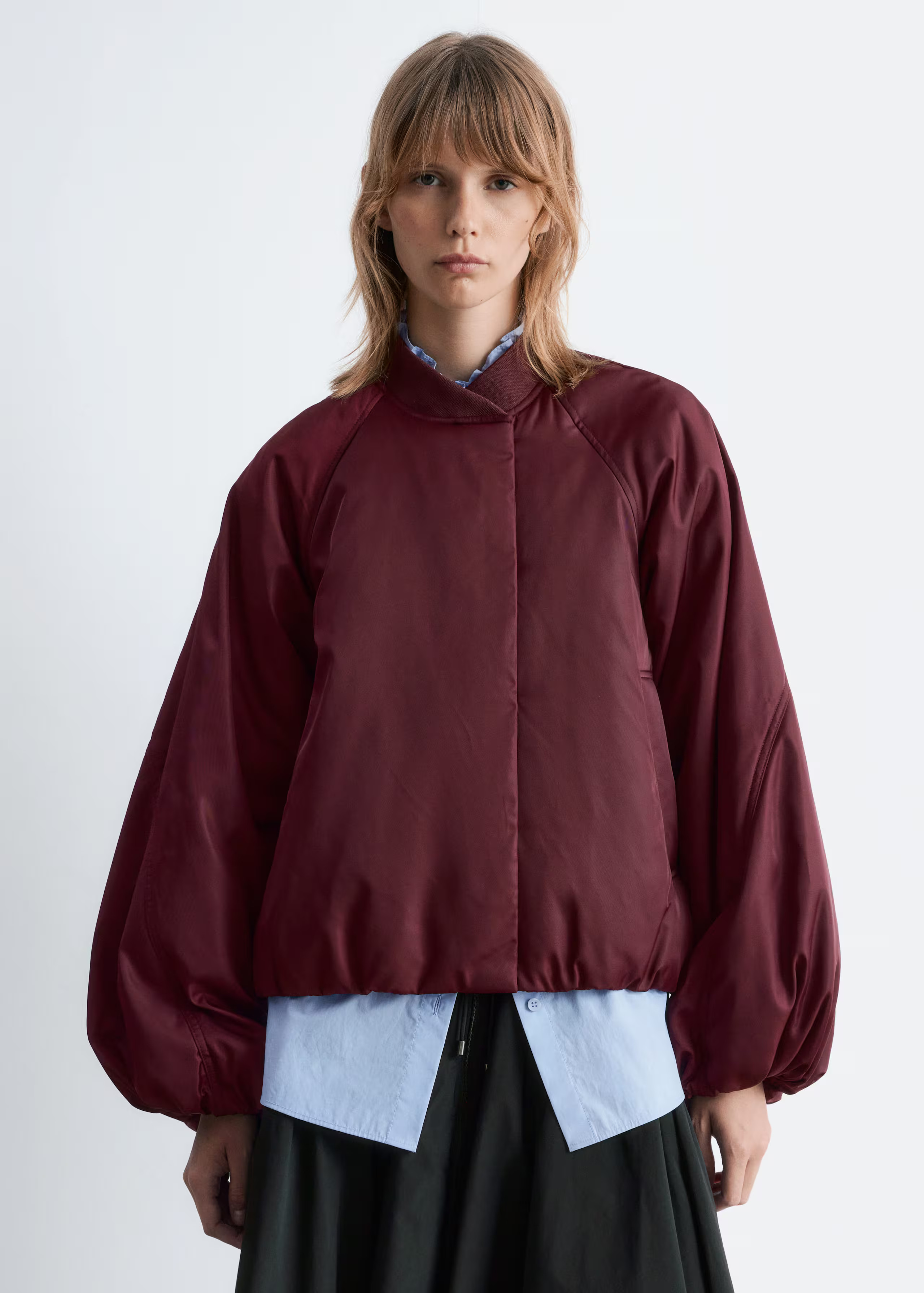 Voluminous-Sleeve Bomber Jacket | & Other Stories - US