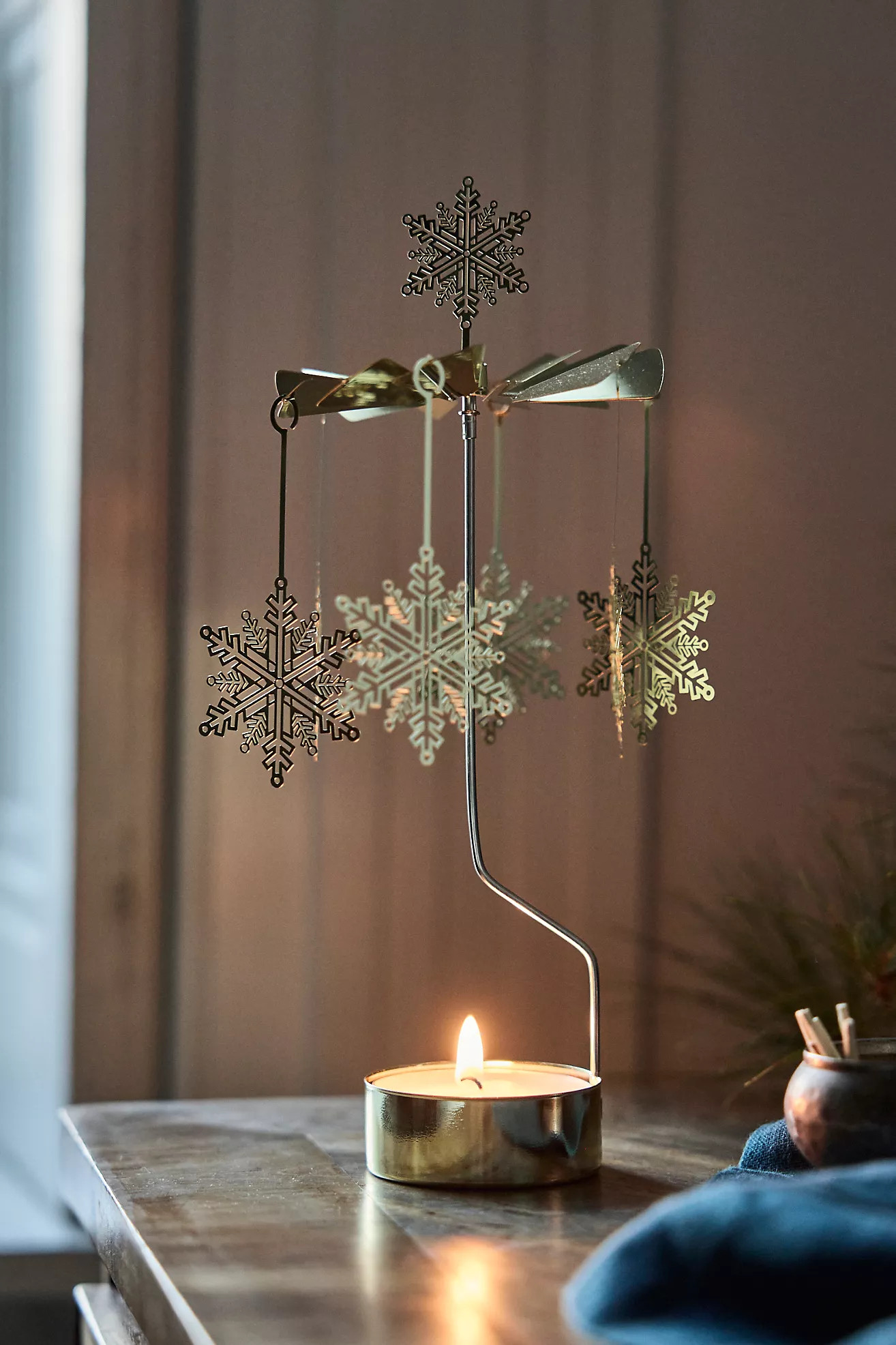 Starry Rotary Candle | Anthropologie (US)