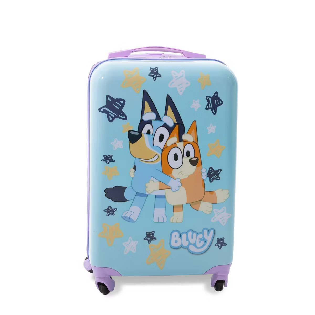 Bluey Hardside Carry On Spinner Suitcase - Blue | Target