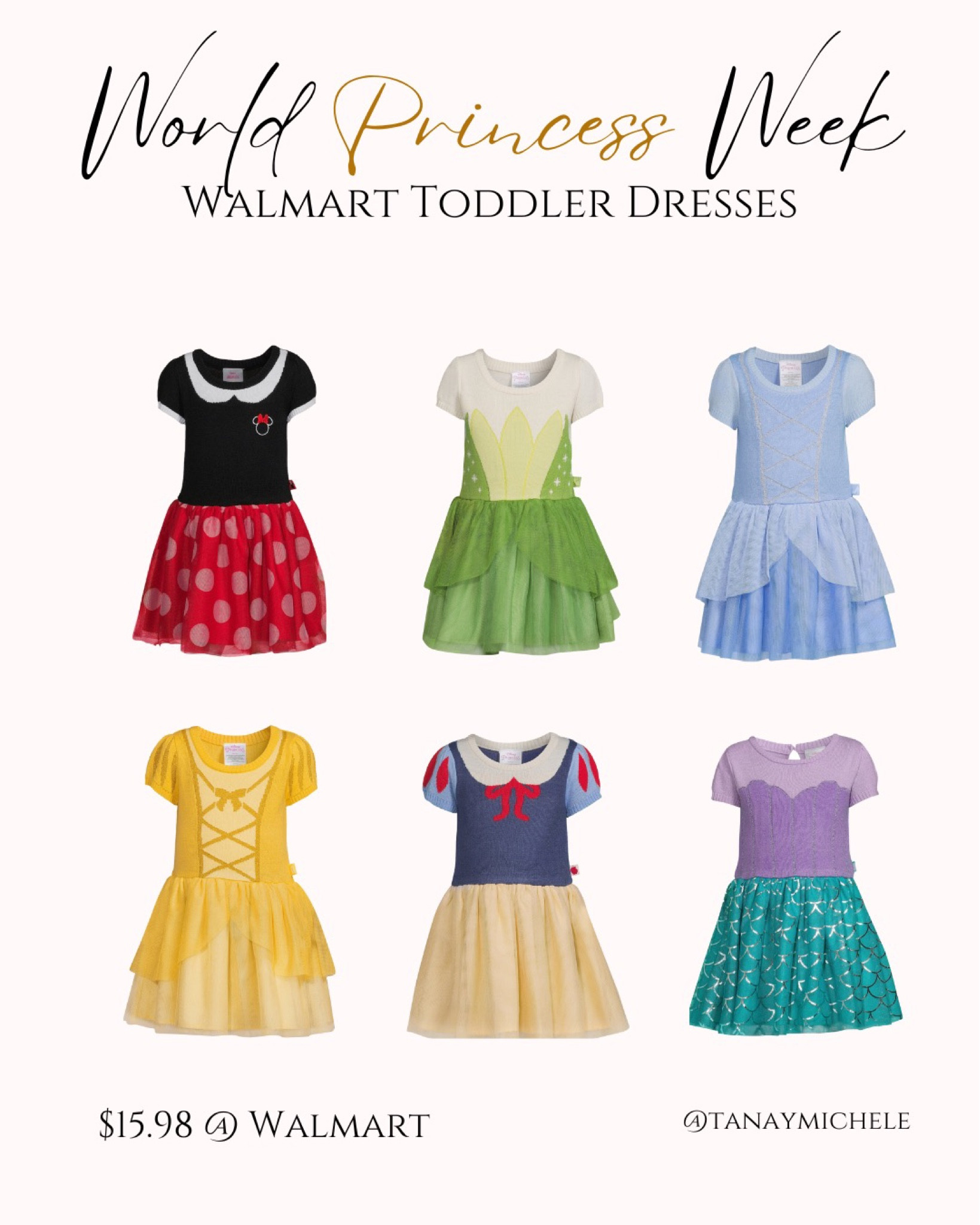 How cute are these Disney princess dresses for toddlers at Walmart???

#ltkdisney #walmart

#LTKFind #LTKkids #LTKbaby