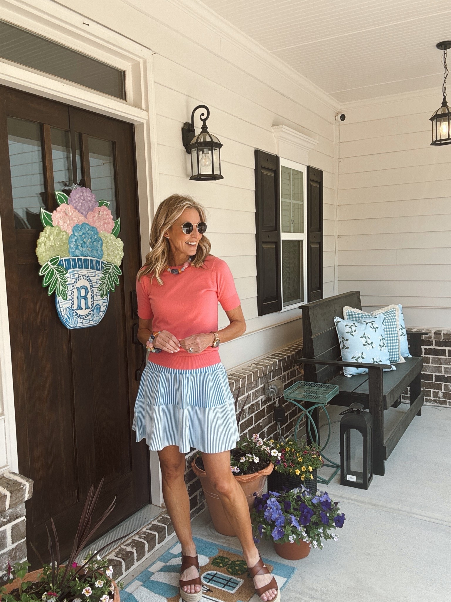 Walmart new arrival and already a favorite. This under $30 skirt styled six different ways… and every top is under $30 too. One is even from Amazon! The styling possibilities are endless — grab it before it sells out.

Comment WALMART and I’ll send links.

Walmart fashion, Walmart, spring style, Walmart, new arrivals, spring, new arrivals, spring styles, spring skirt, Mother’s Day, multiple styles, affordable fashion  
