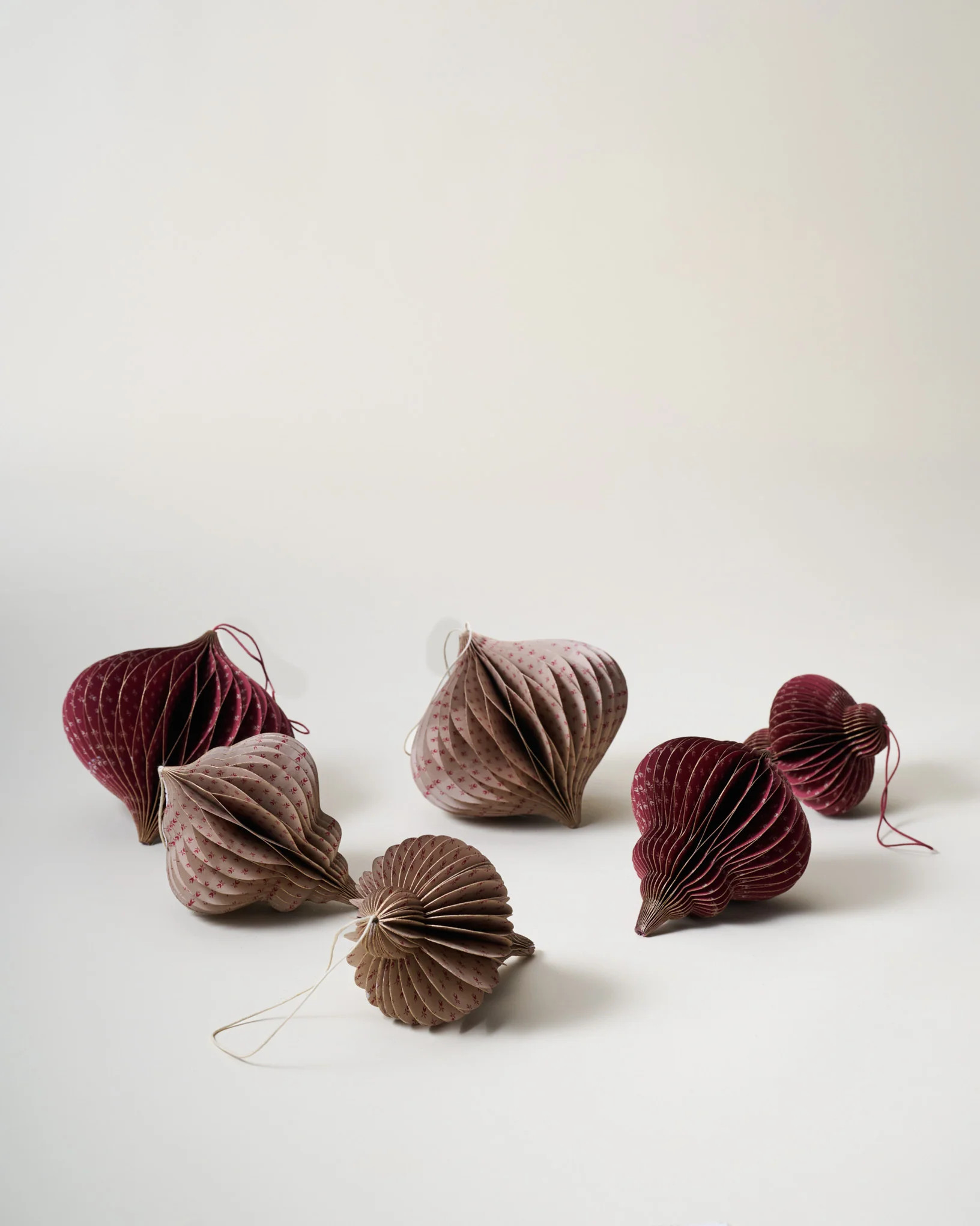 Paper Finial Ornament, Set of 6 | Magnolia