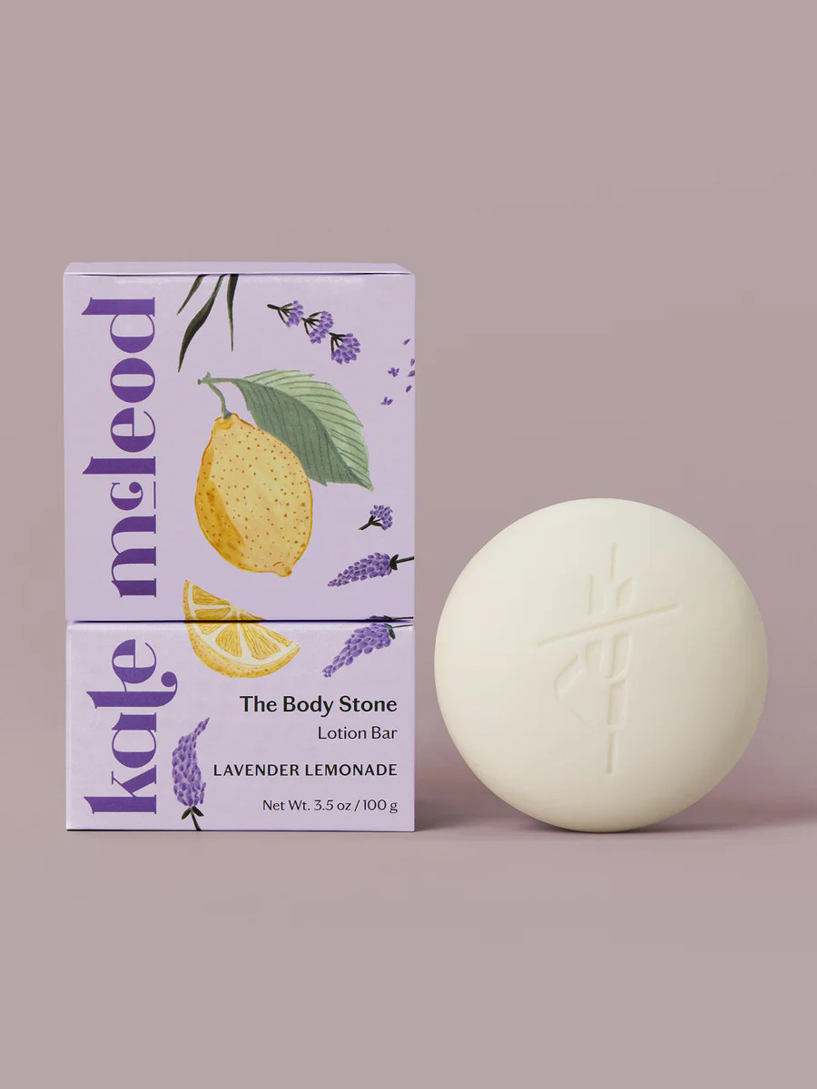 Lavender Lemonade | Deep Moisturizing Lotion Bar | Kate McLeod