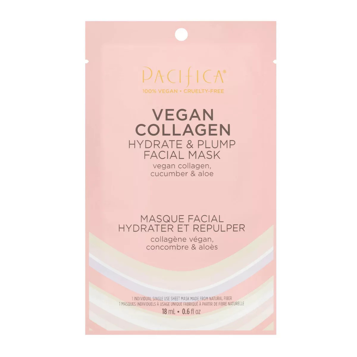 Pacifica Vegan Collagen Hydrate and Plump Facial Mask - 0.67 fl oz | Target