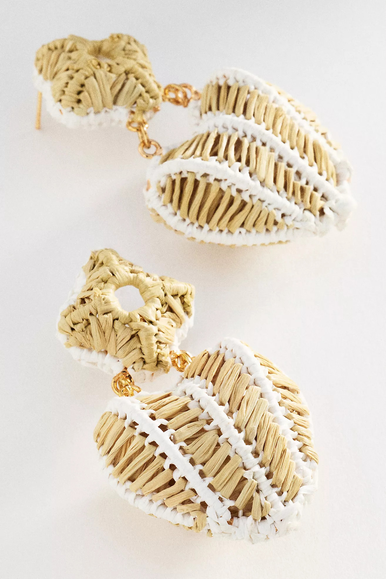 Raffia Basket Earrings | Anthropologie (US)