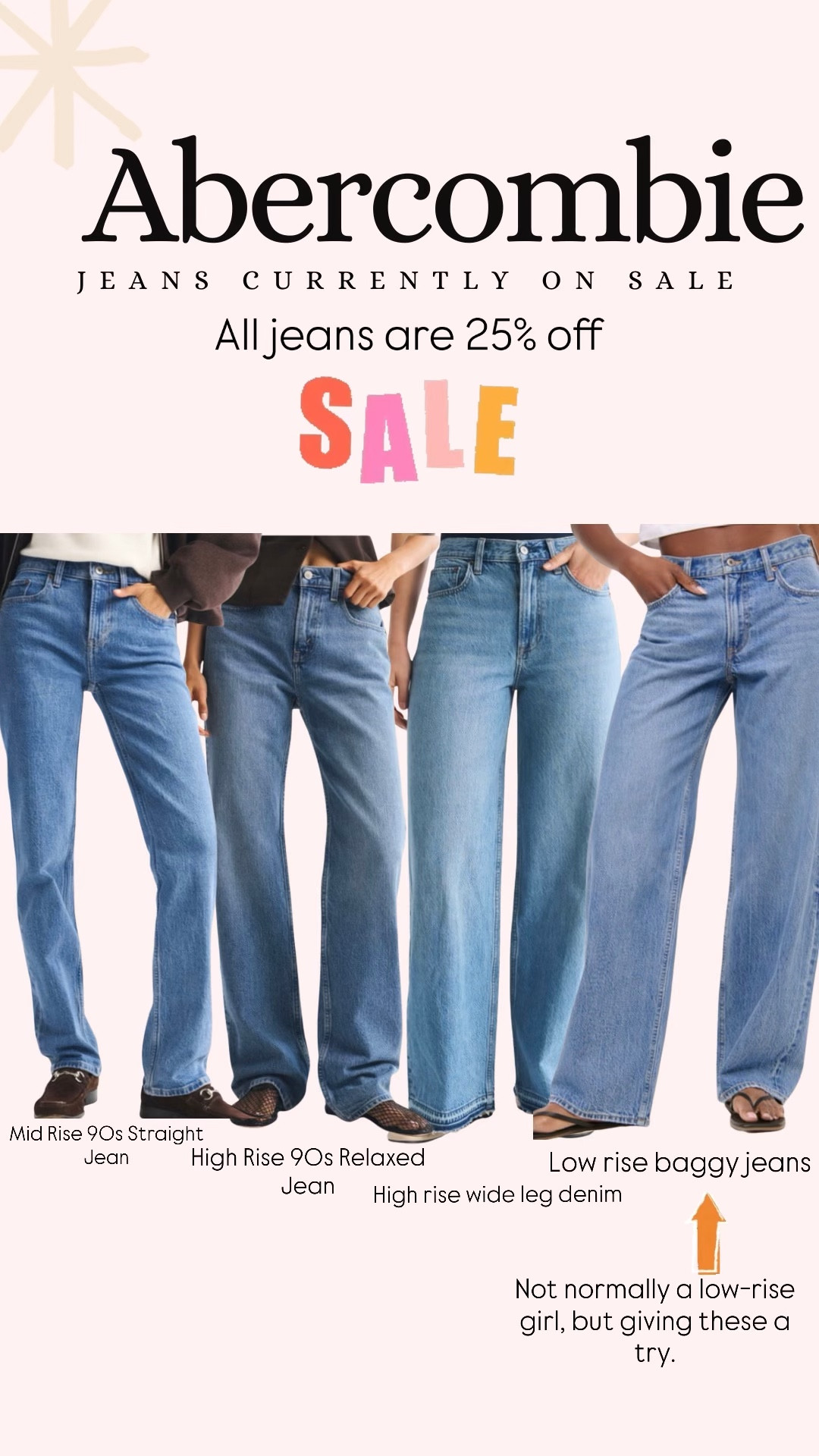 @abercrombie is having a sale. Use code AFLTK for 25% off. 🫶🏽



#LTKSaleAlert #LTKSeasonal #LTKSpringSale