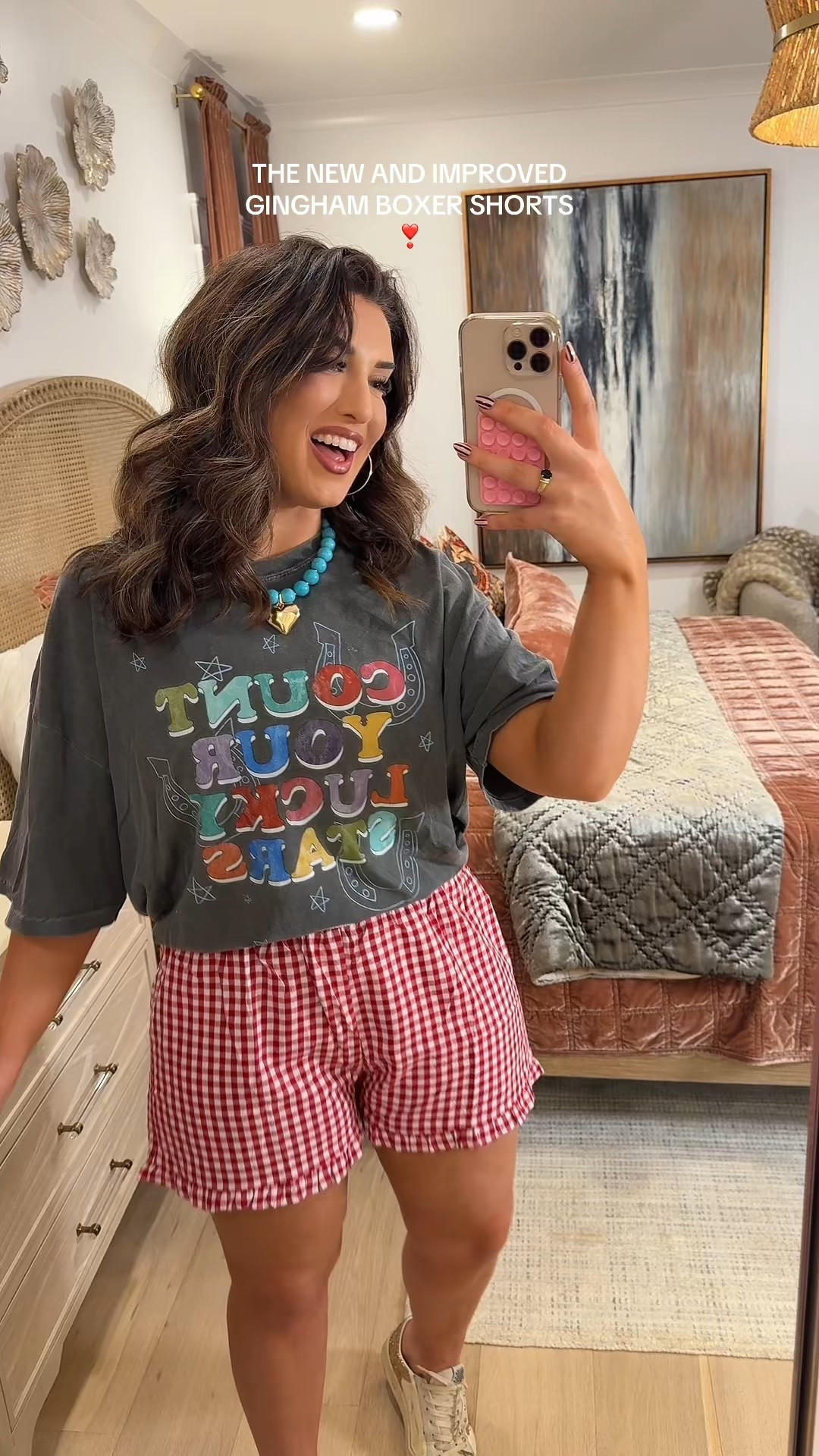 New boxer shorts! Wearing a large 

#LTKootd #LTKMidsize #LTKmomlife