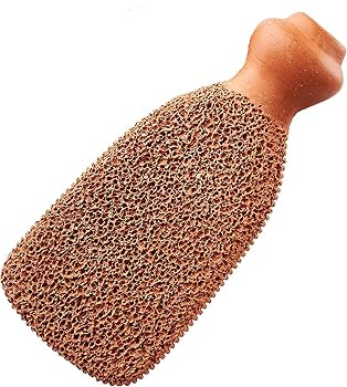 Pumice Stone for Feet Lasts 5+ Years Foot Exfoliator Scrubber Callus Remover Made of Natural Terr... | Amazon (US)
