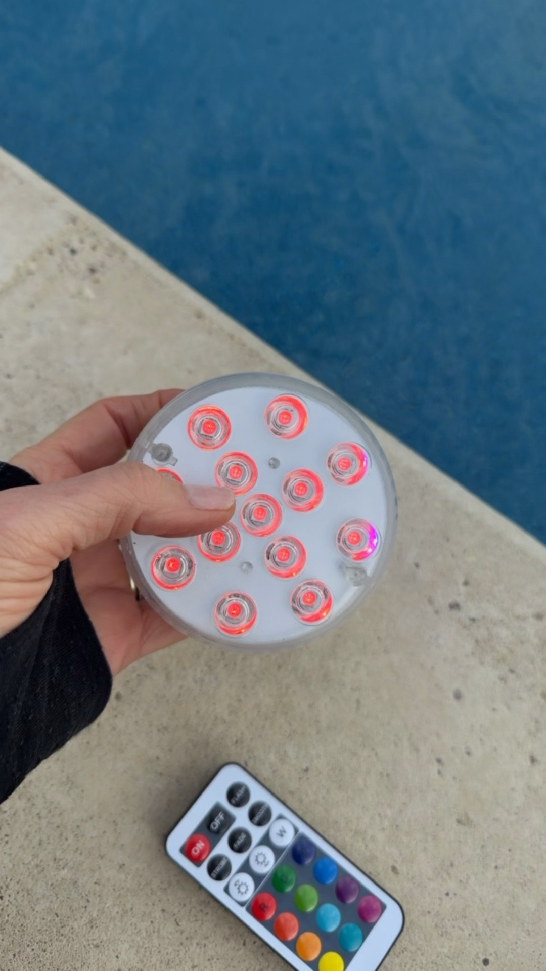 These pool/outdoor lights are fun 

#LTKHome