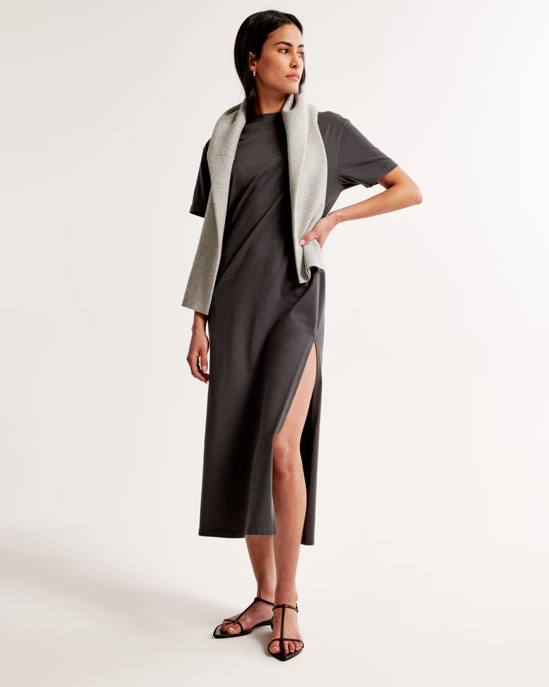 Women's T-Shirt Maxi Dress | Women's Clearance | Abercrombie.com | Abercrombie & Fitch (US)