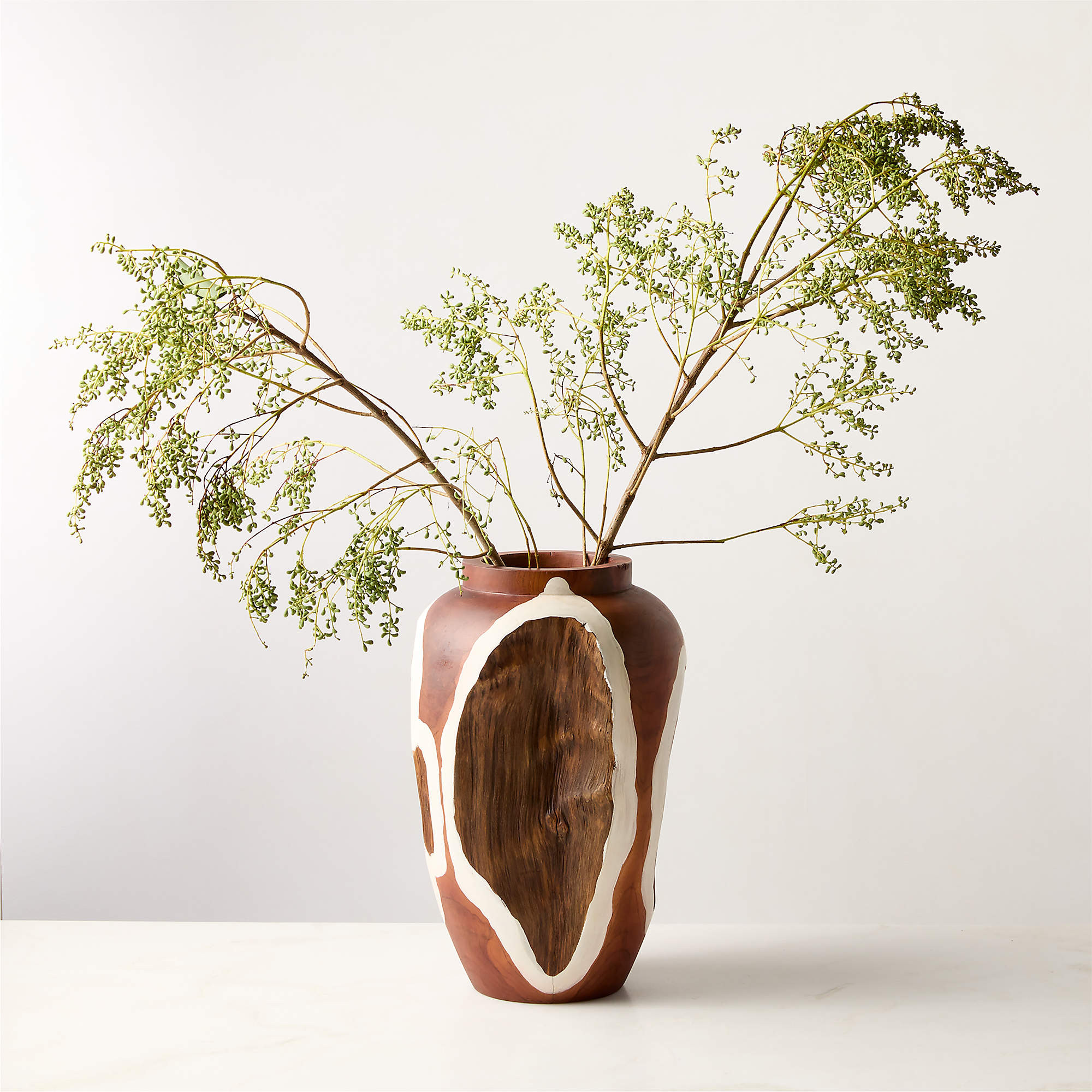 Agatha Natural Teak Root Sculpture + Reviews | CB2 | CB2