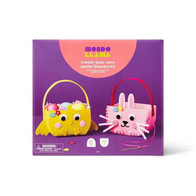 Easter Basket Kit Felt - Mondo Llama™ | Target