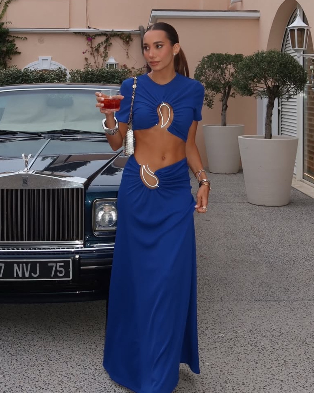 Navy blue two piece set for evenings or cocktails✨🍹

#LTKSeasonal #LTKItBag #LTKStyleTip