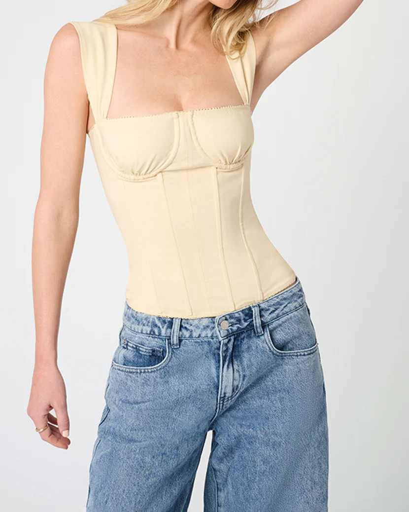 Ruched Cup Corset | We Wore What