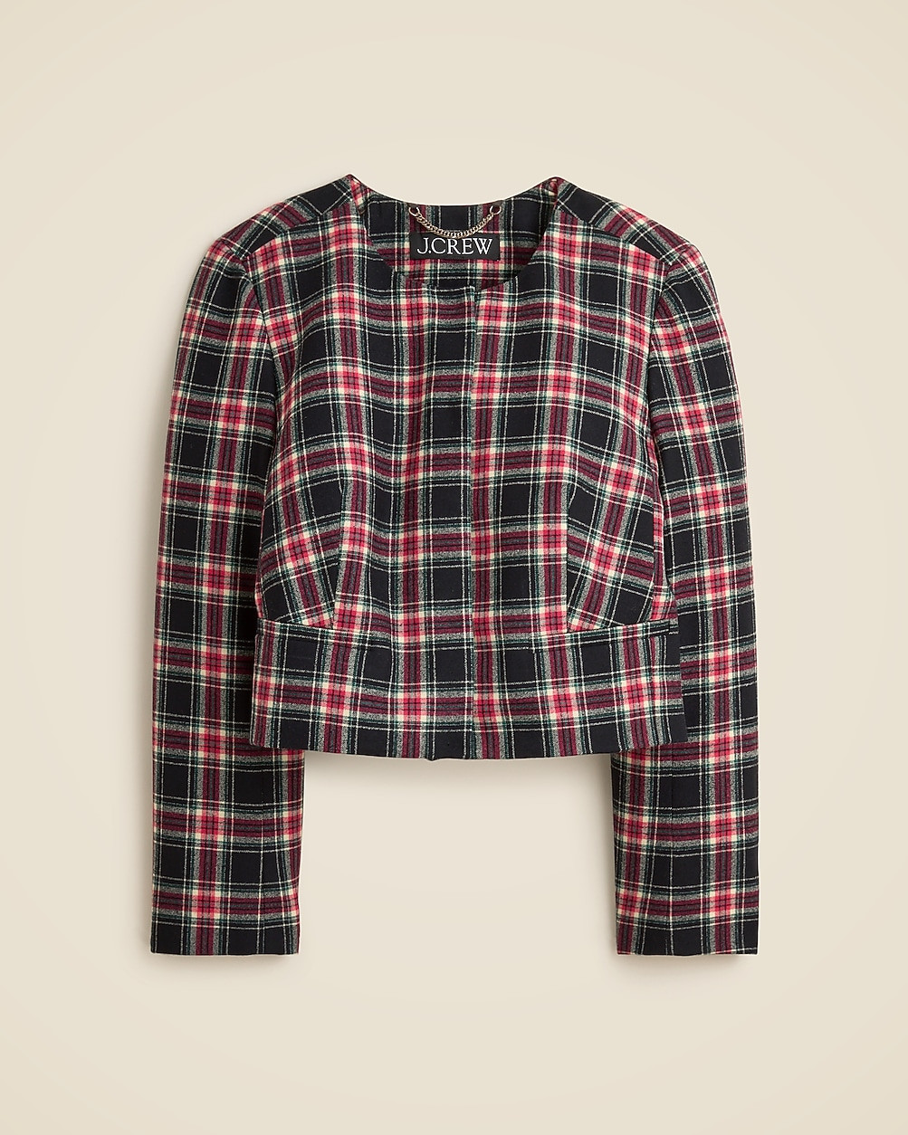 Bridgette lady jacket in Stewart tartan | J. Crew US