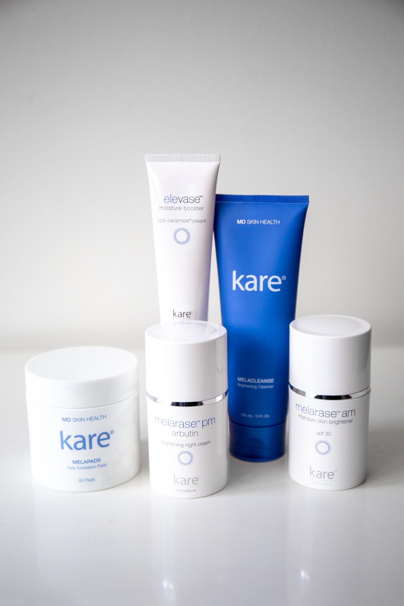 This 4-step daily regimen is meticulously designed to address dark spots, skin discoloration, melasma, and hyperpigmentation caused by sun exposure, hormones, scarring, and environmental factors. Ideal for use on the face, neck, and hands, it brings out your skin's natural, healthy glow.
Brighten and even out skin tone effortlessly. #kareskinmd #darkspots #discoloration #melasma #ltkbeauty #skincareroutine 



#LTKBeauty #LTKOver40 #LTKGiftGuide