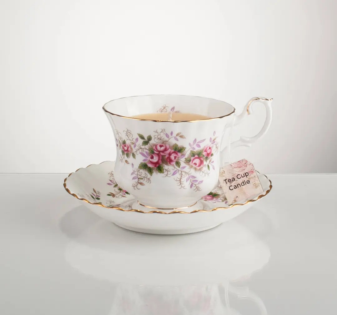 Teacup Beeswax Candles gift Sets Available - Etsy | Etsy (US)