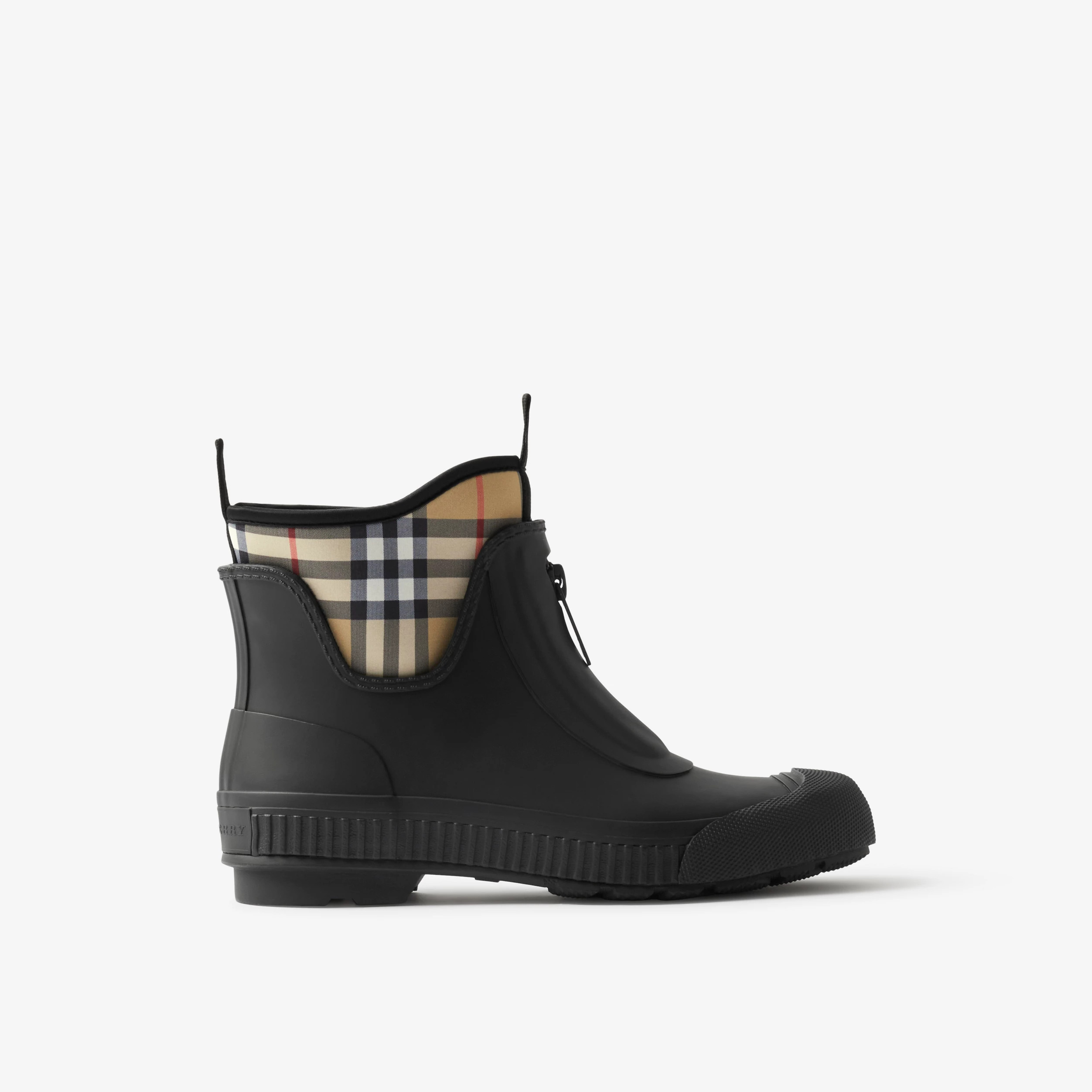 Vintage Check Neoprene and Rubber Rain Boots | Burberry (US)