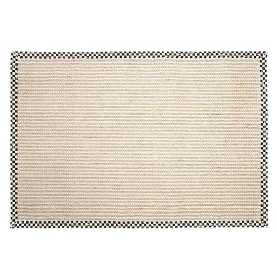 Cable Wool/Sisal Rug - 6' x 9' | MacKenzie-Childs