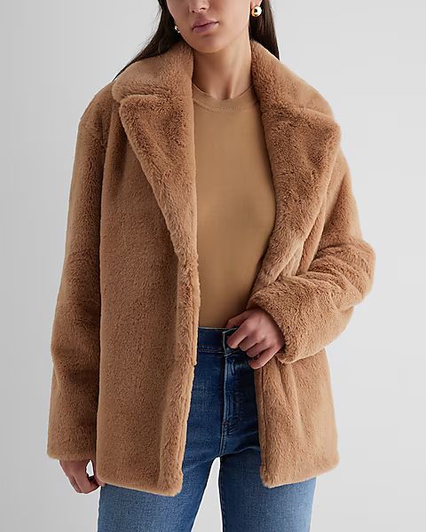 Faux Fur Coat | Express