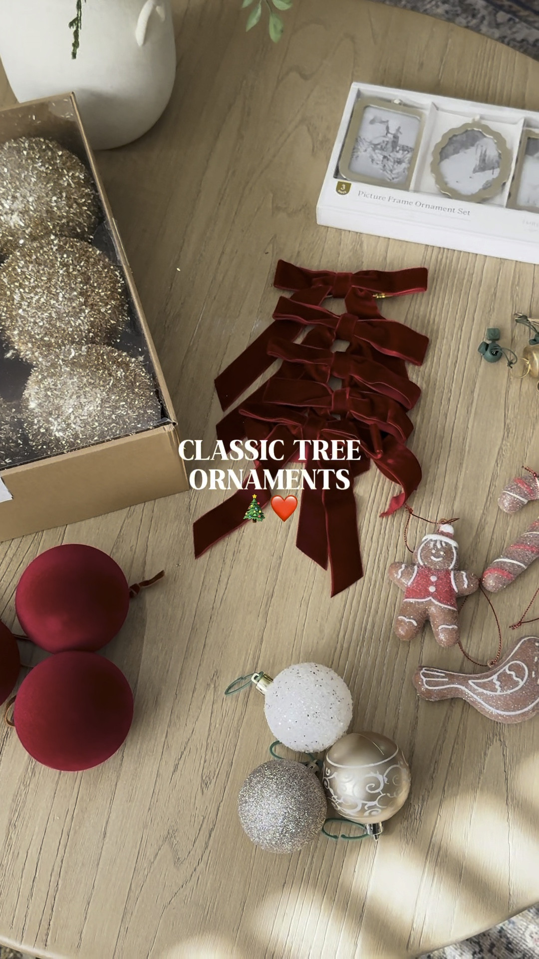 Classic Christmas Tree Ornaments! 

#LTKHome #LTKSeasonal #LTKWatchNow