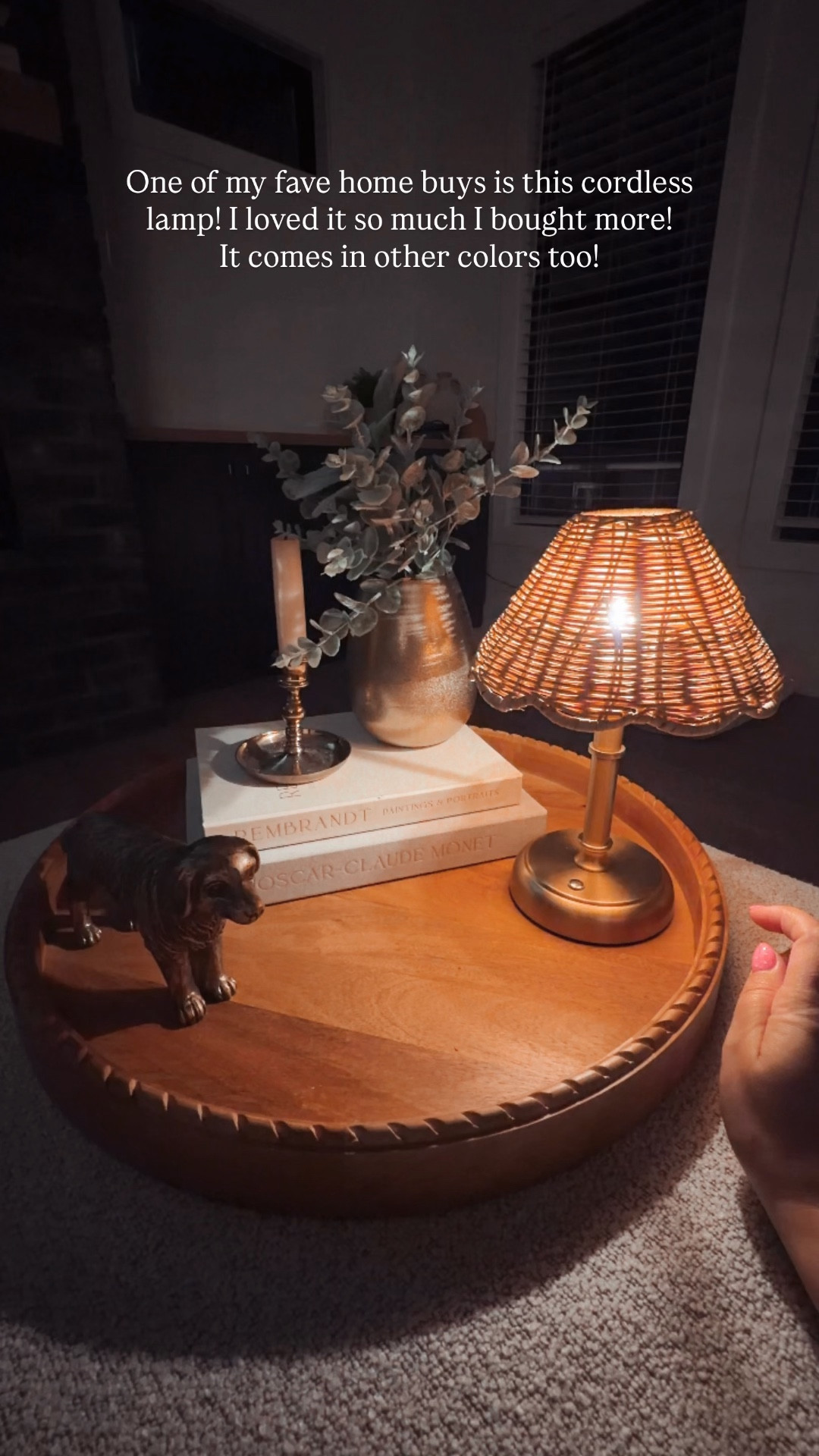 Loving my new cordless lamp! The rattan lamp shade is adorable!


Amazon find, Amazon home, cozy cottage, cottage decor, outdoor lamp, small lamp

#LTKHome