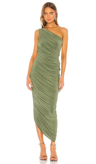 Diana Gown in Celadon Green Dress  Fall Wedding Guest Dress  | Revolve Clothing (Global)