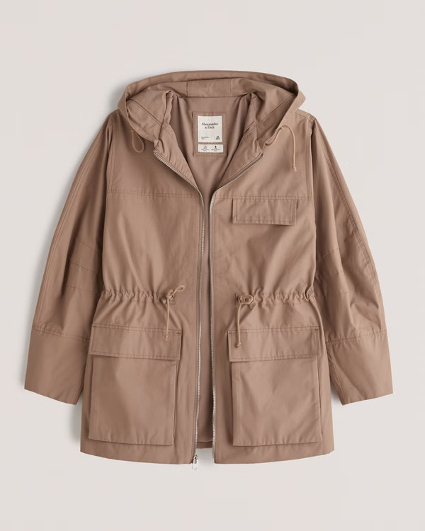 Mid-Length Anorak Jacket | Abercrombie & Fitch (US)