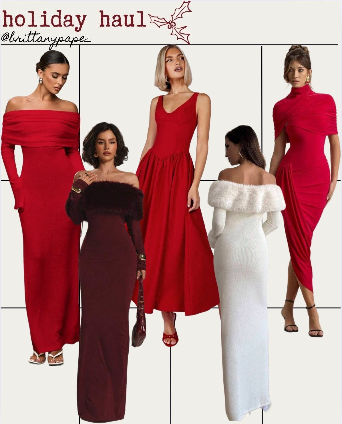 Christmas Party Dresses 🎄
Click below to shop ❤️


Holiday gift guide, gift guide, gifts for her, red dress, Christmas, Christmas outfit, Christmas dress, women’s dresses, thanksgiving, cyber Monday, Black Friday,  SHEIN, maxi dress, maxi skirt, bodycon, burgundy dress, faux fur, Christmas party 

#LTKGiftGuide #LTKStyleTip #LTKHoliday