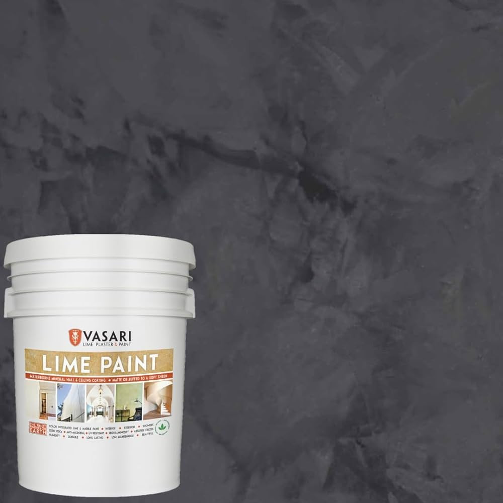 VASARI Lime Plaster & Paint | LIME PAINT | Made from Natural Lime and Powdered Marble | color: Ca... | Amazon (US)