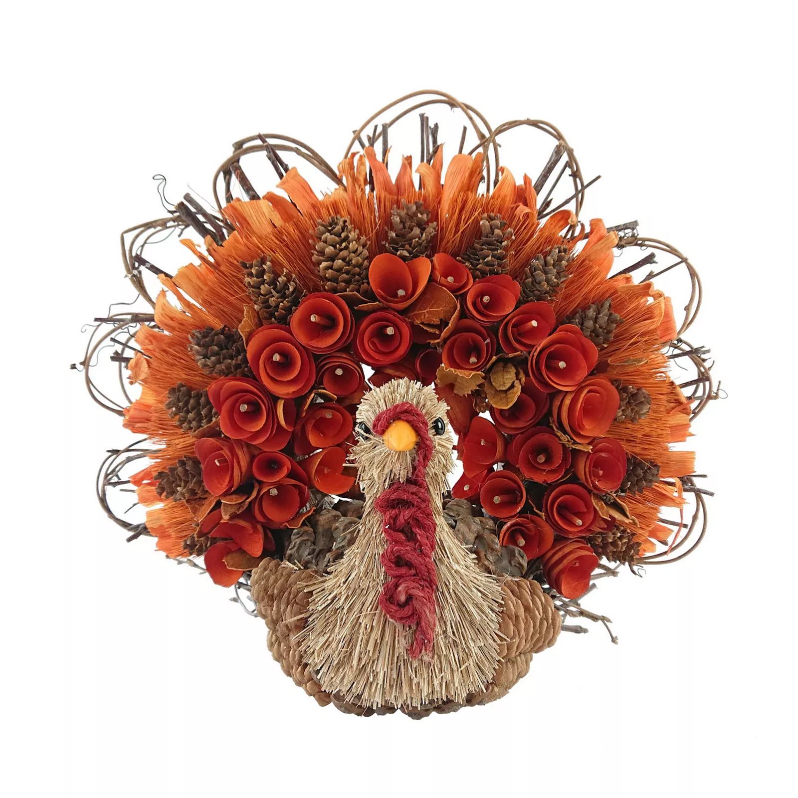 Celebrate Fall Together Wood Curl Turkey Table Decor, Multicolor | Kohl's