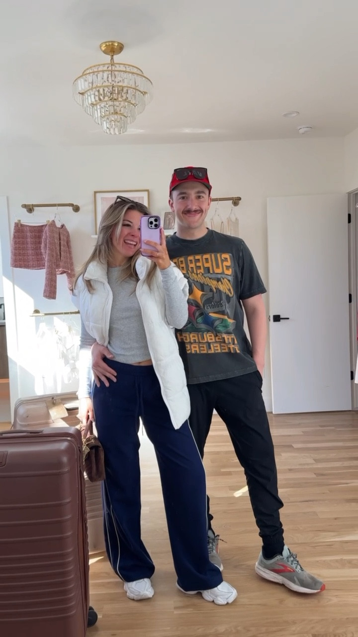 Travel outfit airport comfy casual look favorite luggage packing cubes and must have beauty items

Wearing my usual smalls

Divi code: Emerson

#LTKSeasonal #LTKTravel #LTKStyleTip