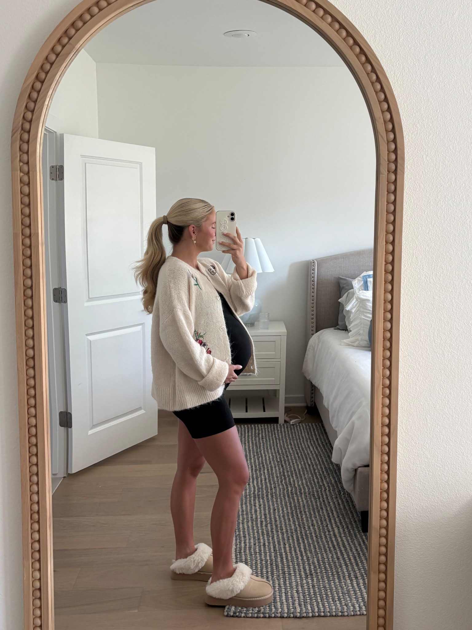 comfiest combo for third trimester! 🤍

#LTKFindsUnder100 #LTKSeasonal #LTKBump